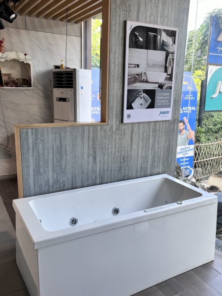 Aqua Bath Sanitary Ware , Bath Fittings , Floor Tiles, Wall Tiles , Water Tanks , Plumbing Pipes , Accessories , Water Heater , Geyser , Allied , Jaquar , Cera , Kohler , Astral , Johnson , Segam , Sintex , Nirali , Jayna , Supreme , Ashirvad