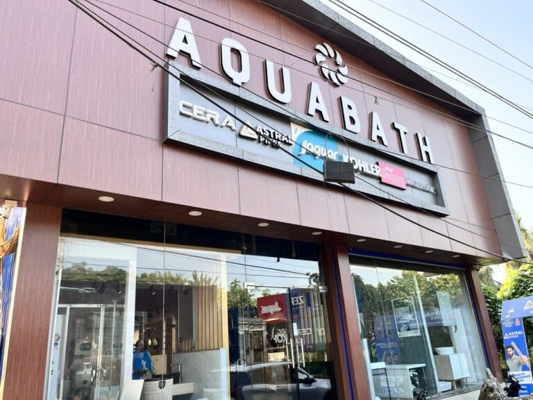 Aqua Bath Sanitary Ware , Bath Fittings , Floor Tiles, Wall Tiles , Water Tanks , Plumbing Pipes , Accessories , Water Heater , Geyser , Allied , Jaquar , Cera , Kohler , Astral , Johnson , Segam , Sintex , Nirali , Jayna , Supreme , Ashirvad